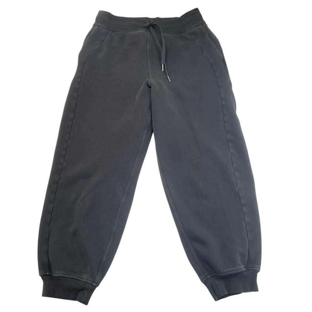 Lululemon Scuba Relaxed High Rise Jogger 24" Inseam Black Size 8